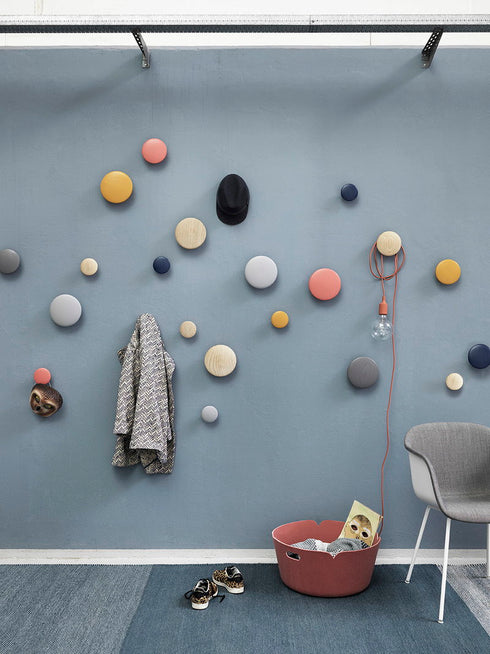 Dots Wood Coat Hook / L